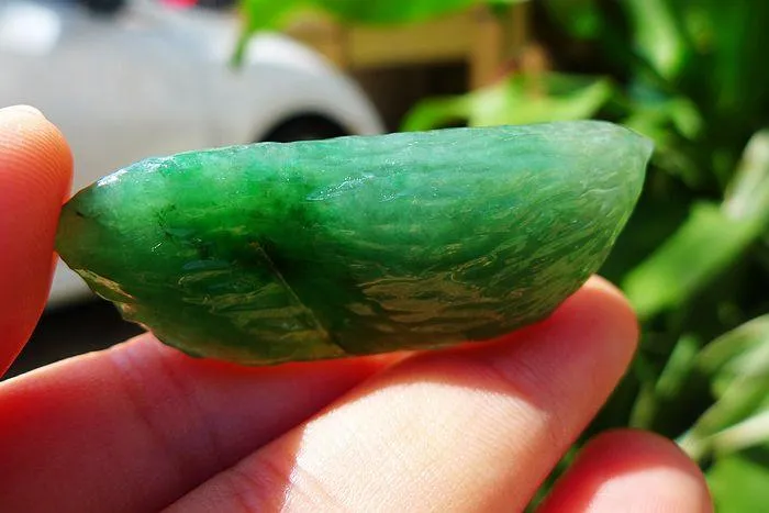 Natural Jade Rough Jadeite Raw (17.5g,5X2X1.1cm)