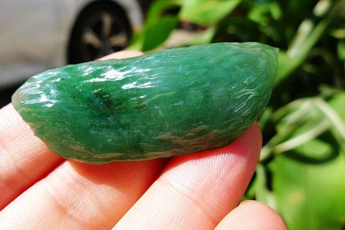 Natural Jade Rough Jadeite Raw (17.5g,5X2X1.1cm)