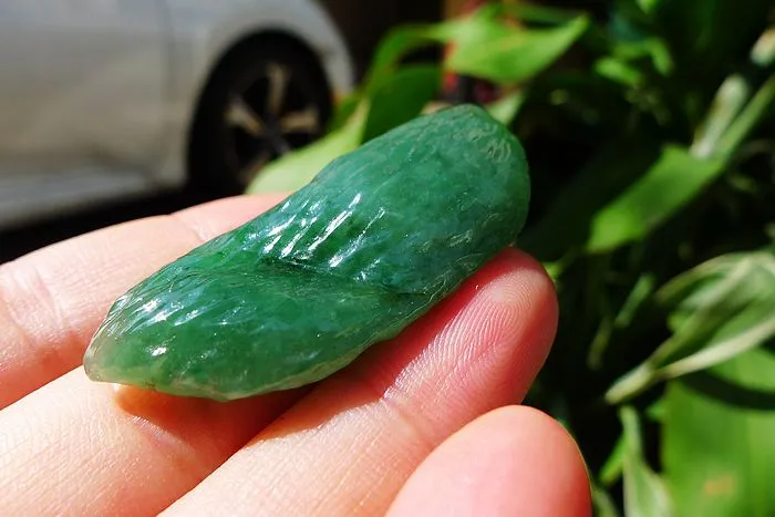 Natural Jade Rough Jadeite Raw (17.5g,5X2X1.1cm)