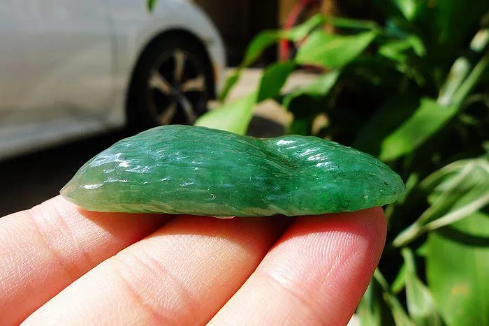 Natural Jade Rough Jadeite Raw (17.5g,5X2X1.1cm)