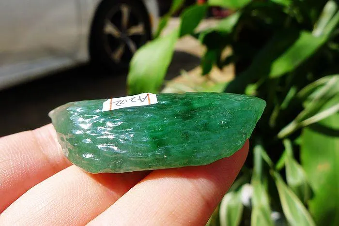 Natural Jade Rough Jadeite Raw (17.5g,5X2X1.1cm)