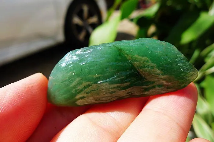 Natural Jade Rough Jadeite Raw (17.5g,5X2X1.1cm)