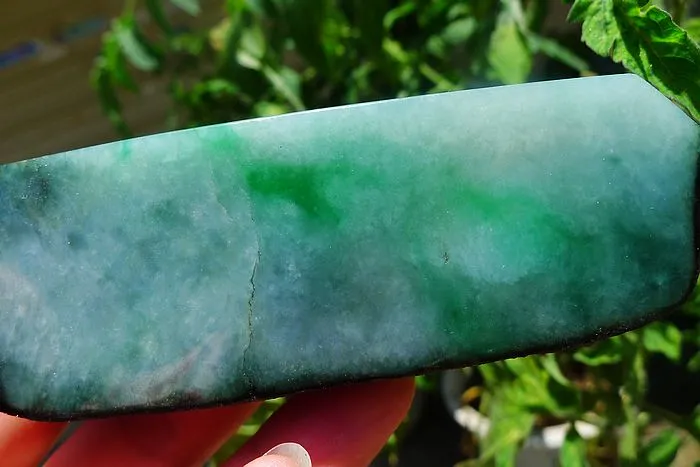 Natural Jade Rough Jadeite Raw (191g,9.9X3.3X2cm)