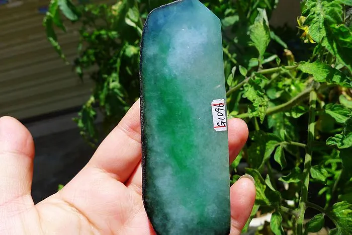 Natural Jade Rough Jadeite Raw (191g,9.9X3.3X2cm)