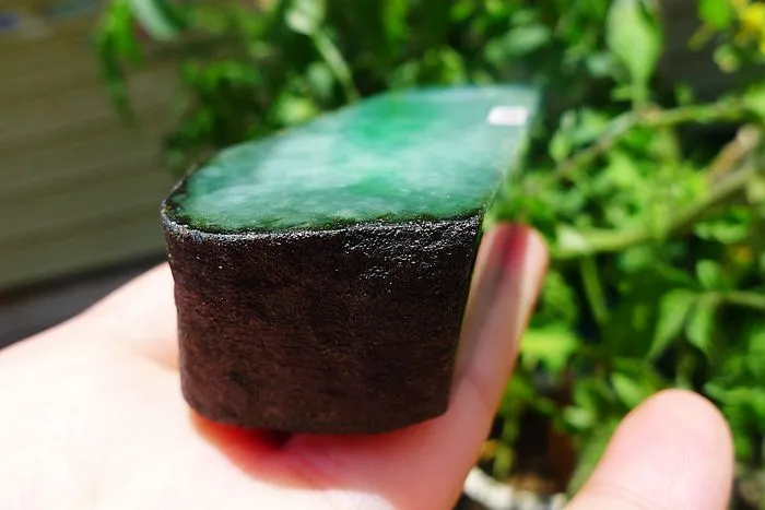 Natural Jade Rough Jadeite Raw (191g,9.9X3.3X2cm)