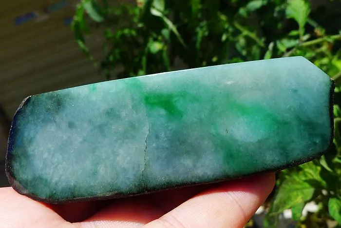 Natural Jade Rough Jadeite Raw (191g,9.9X3.3X2cm)