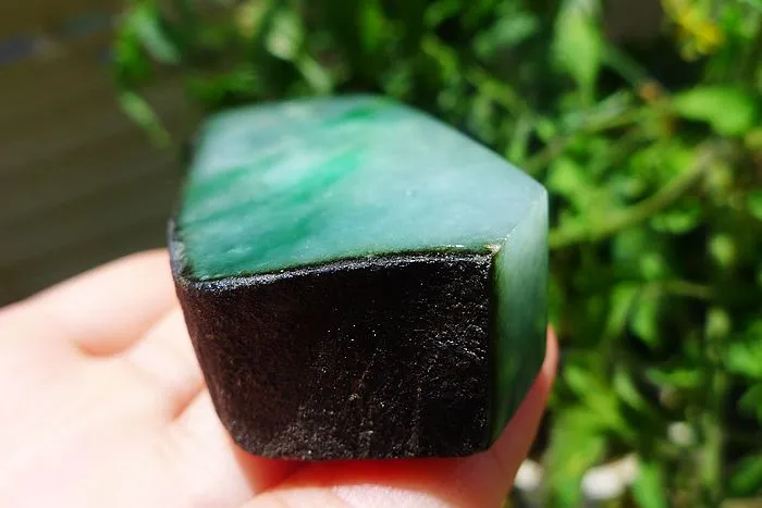 Natural Jade Rough Jadeite Raw (191g,9.9X3.3X2cm)