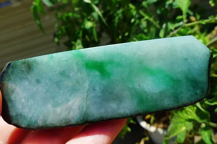 Natural Jade Rough Jadeite Raw (191g,9.9X3.3X2cm)