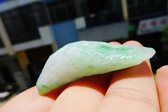 Natural Jade Rough Jadeite Raw (21g,4.6X2.5X1.4cm)