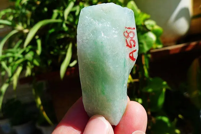 Natural Jade Rough Jadeite Raw (32g,5.2X2.7X1.3cm)