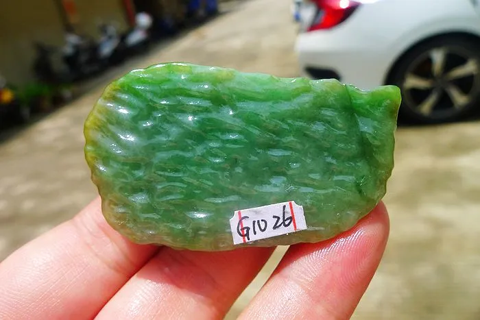 Natural Jade Rough Jadeite Raw (36g,5.2X3.2X1.1cm)