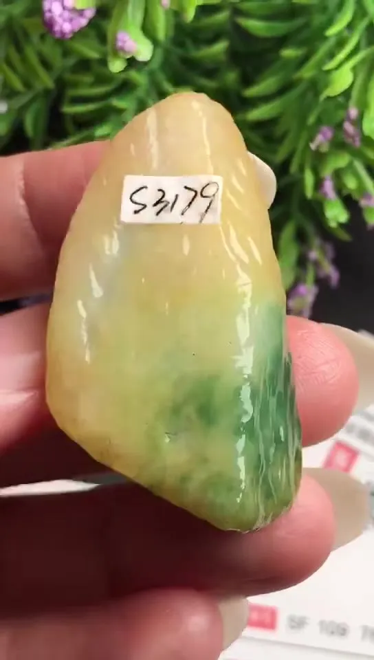 Natural Jade Rough Jadeite Raw (4.5x2.5x1.2cm)-S3179