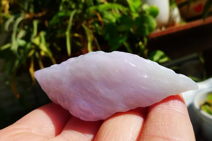 Natural Jade Rough Jadeite Raw (46g,6.9X2.5X1.8cm)