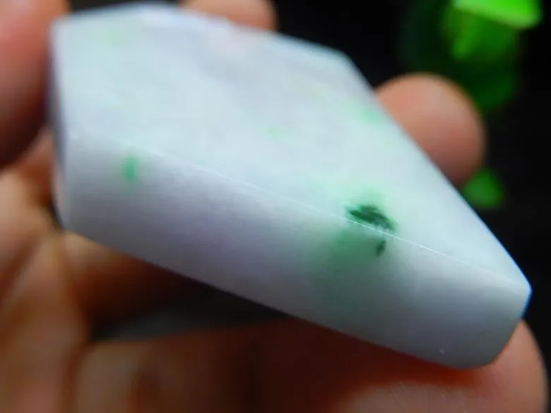 Natural Jade Rough Jadeite Raw (51g, 69X36X9.5mm)