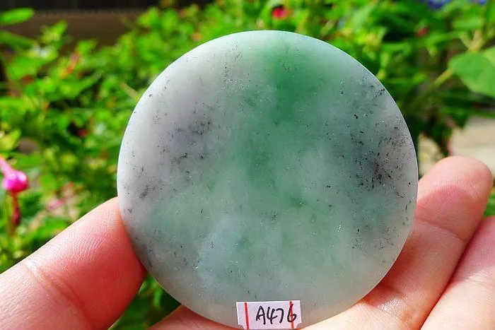 Natural Jade Rough Jadeite Raw (68g,5.6X0.7cm)