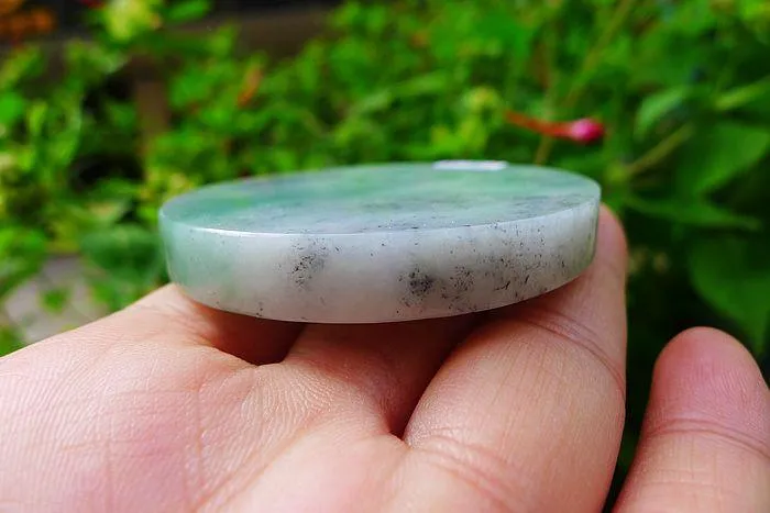 Natural Jade Rough Jadeite Raw (68g,5.6X0.7cm)