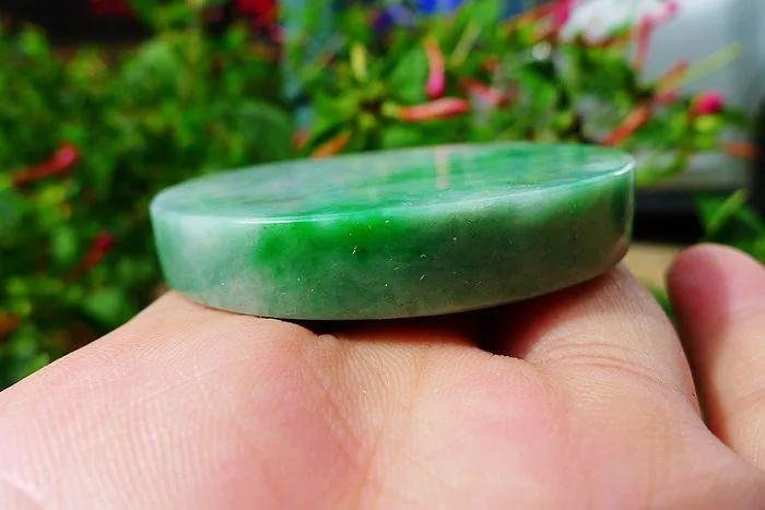 Natural Jade Rough Jadeite Raw (72g,5.5X0.9cm)