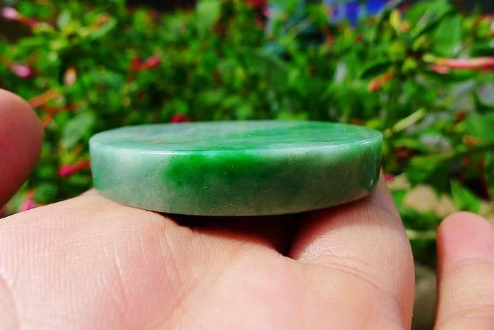 Natural Jade Rough Jadeite Raw (72g,5.5X0.9cm)