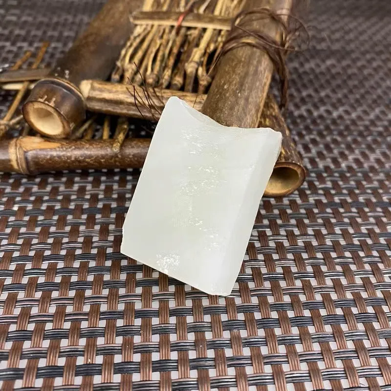 Natural Kunlun Jade Rough Nephrite Raw (36g,3.6X2.6X1.2cm)