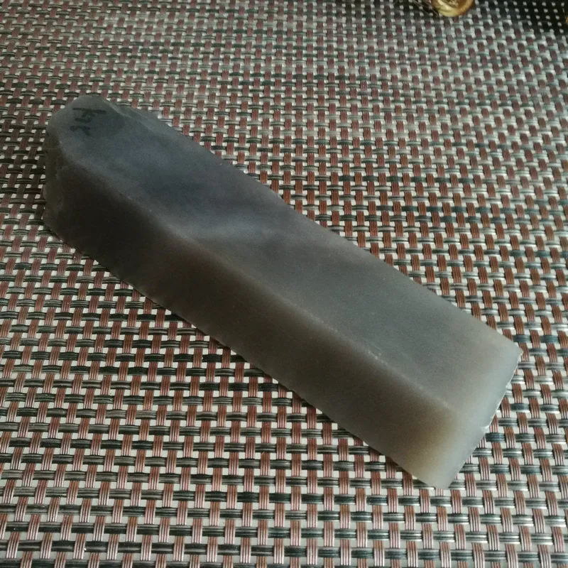 Natural Kunlun Jade Rough Nephrite Raw (436g,14.5X4X2.8cm)