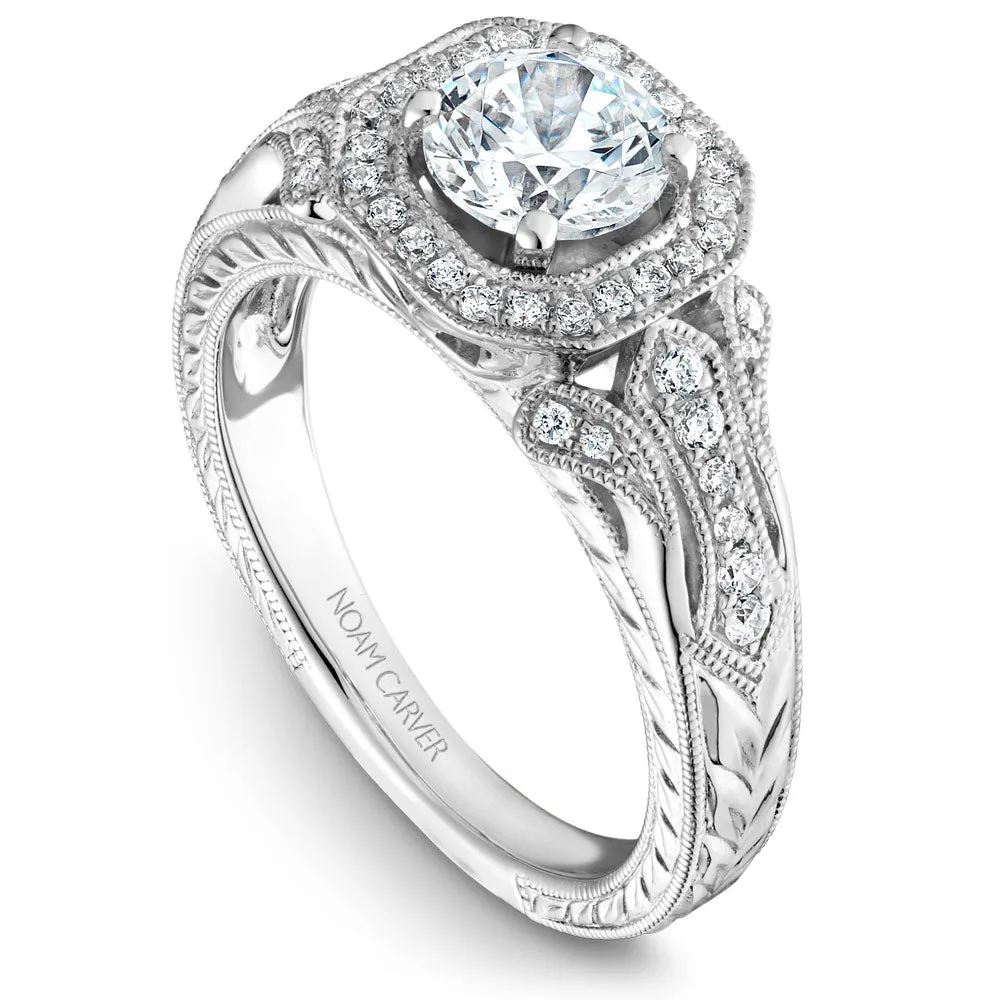 Noam Carver Engagement Ring - B079-01WS-100A