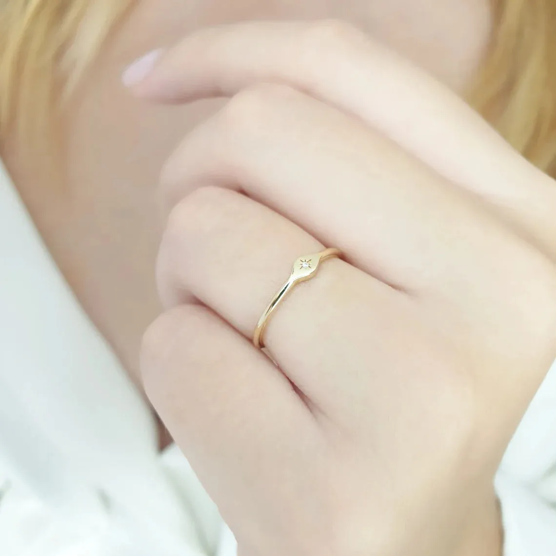 North Star Diamond Ring