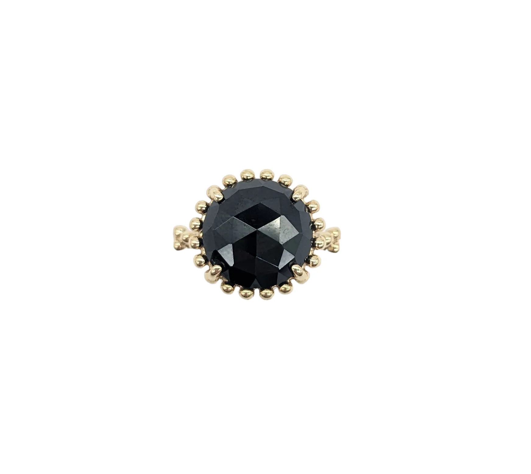 Pandora Black Spinel Ring