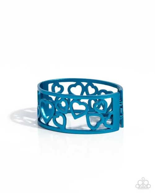 Paparazzi Bracelet ~ Steal Your Heart - Blue