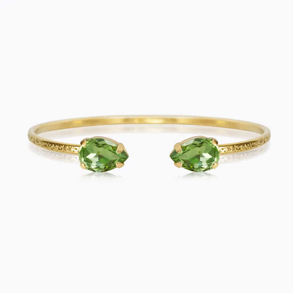 Petite Drop Bracelet / Peridot