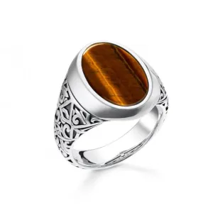 Rebel At Heart Tiger's Eye Ring TR2242-826-2