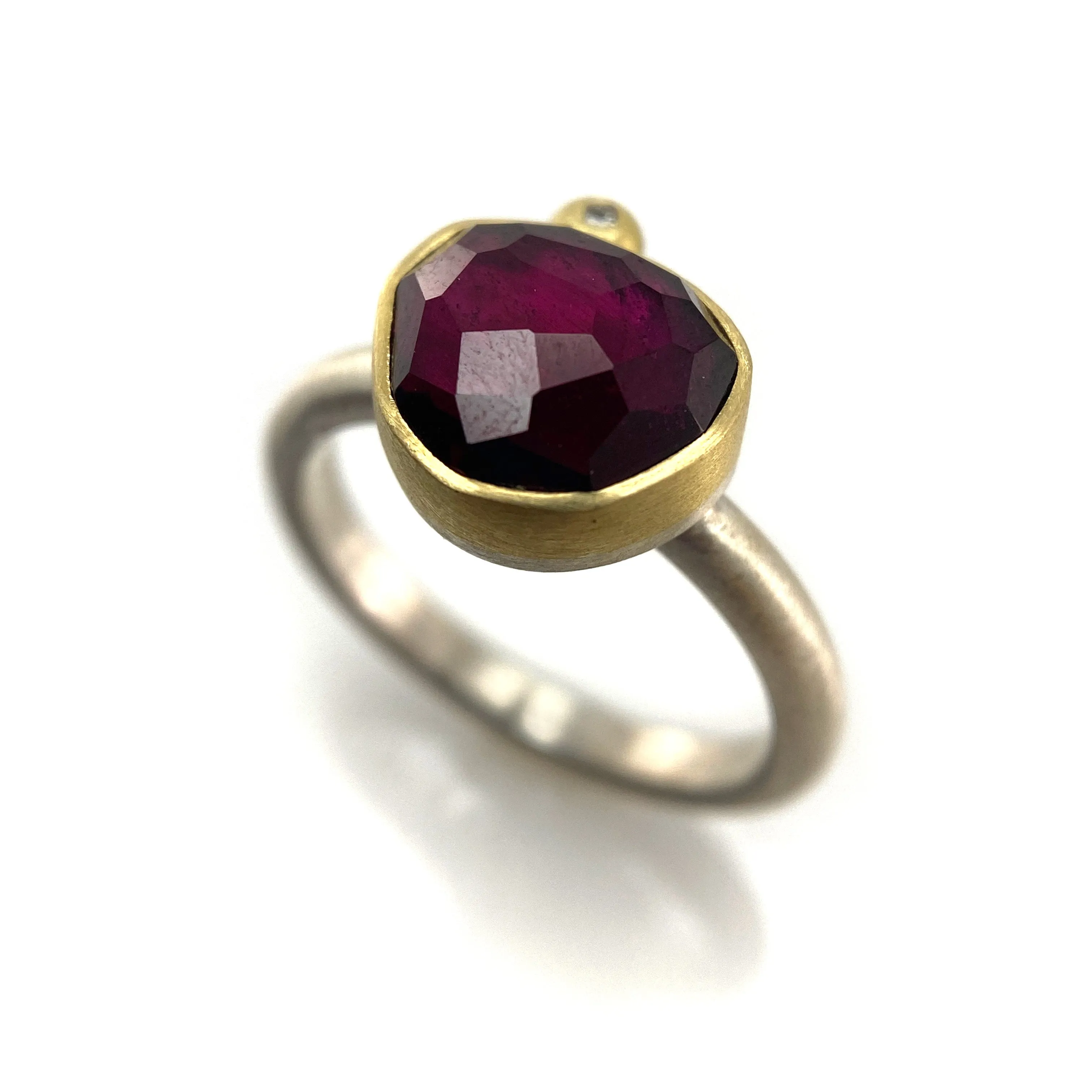 Rhodolite Garnet Ring