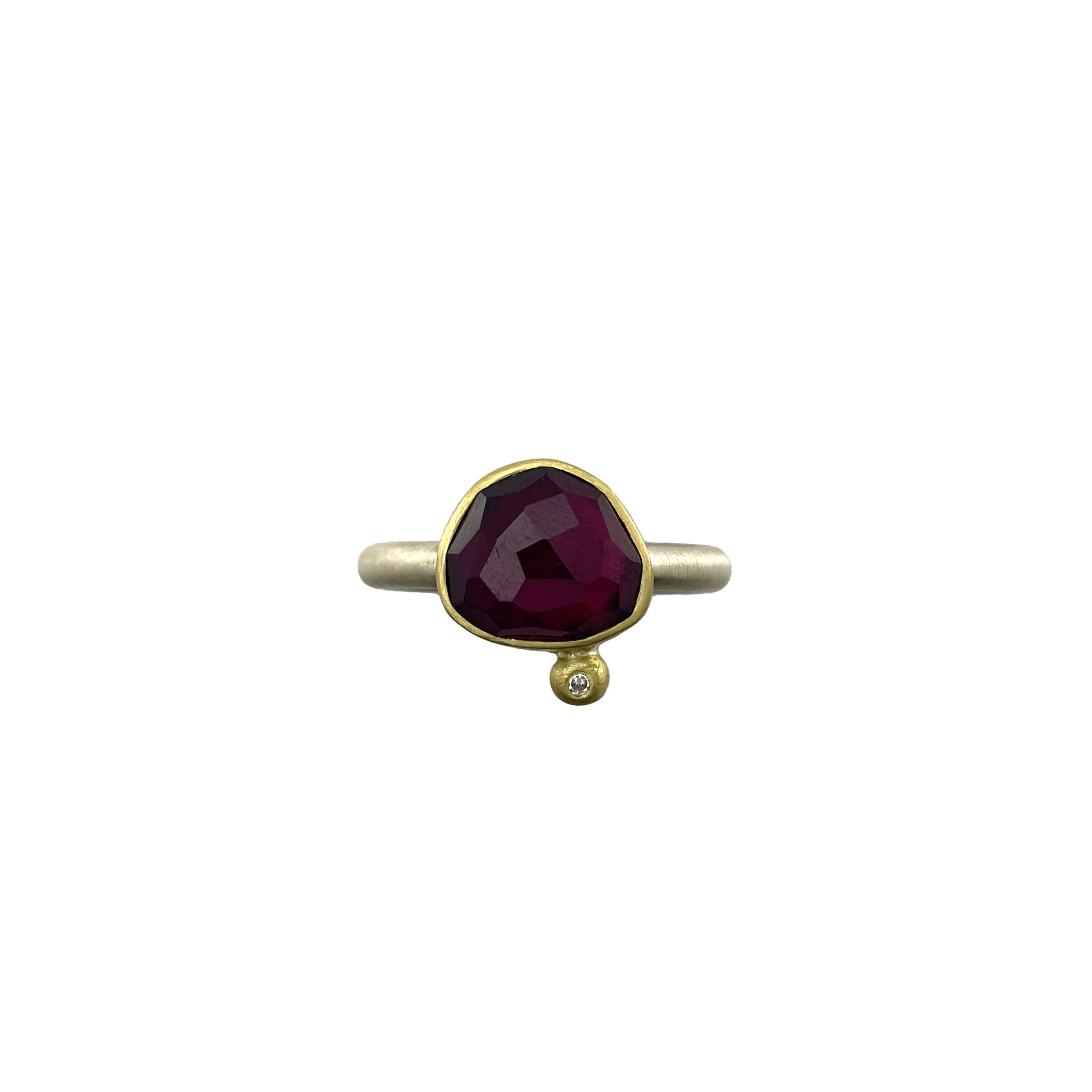 Rhodolite Garnet Ring