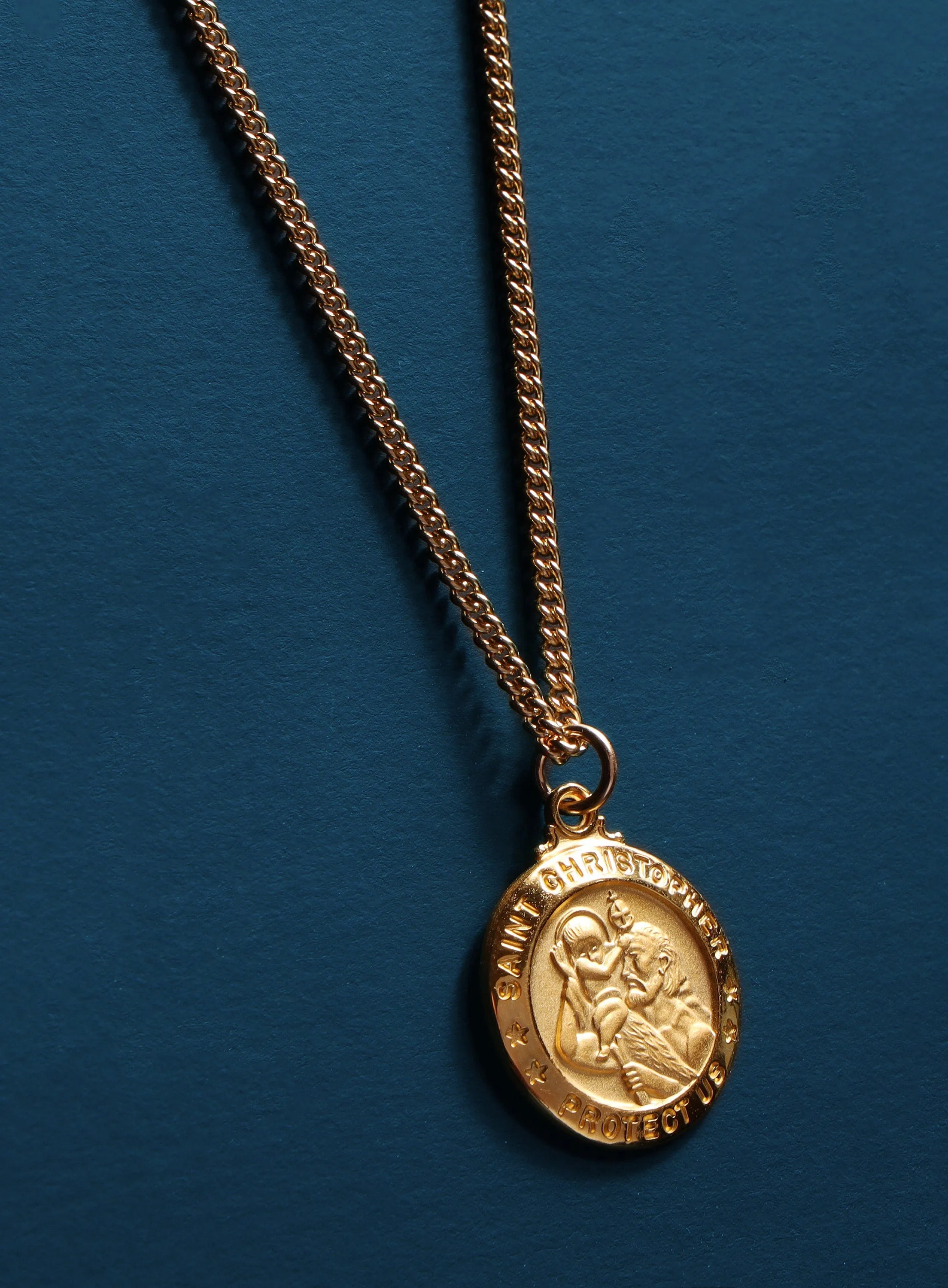 St Christopher Vermeil Gold Medal