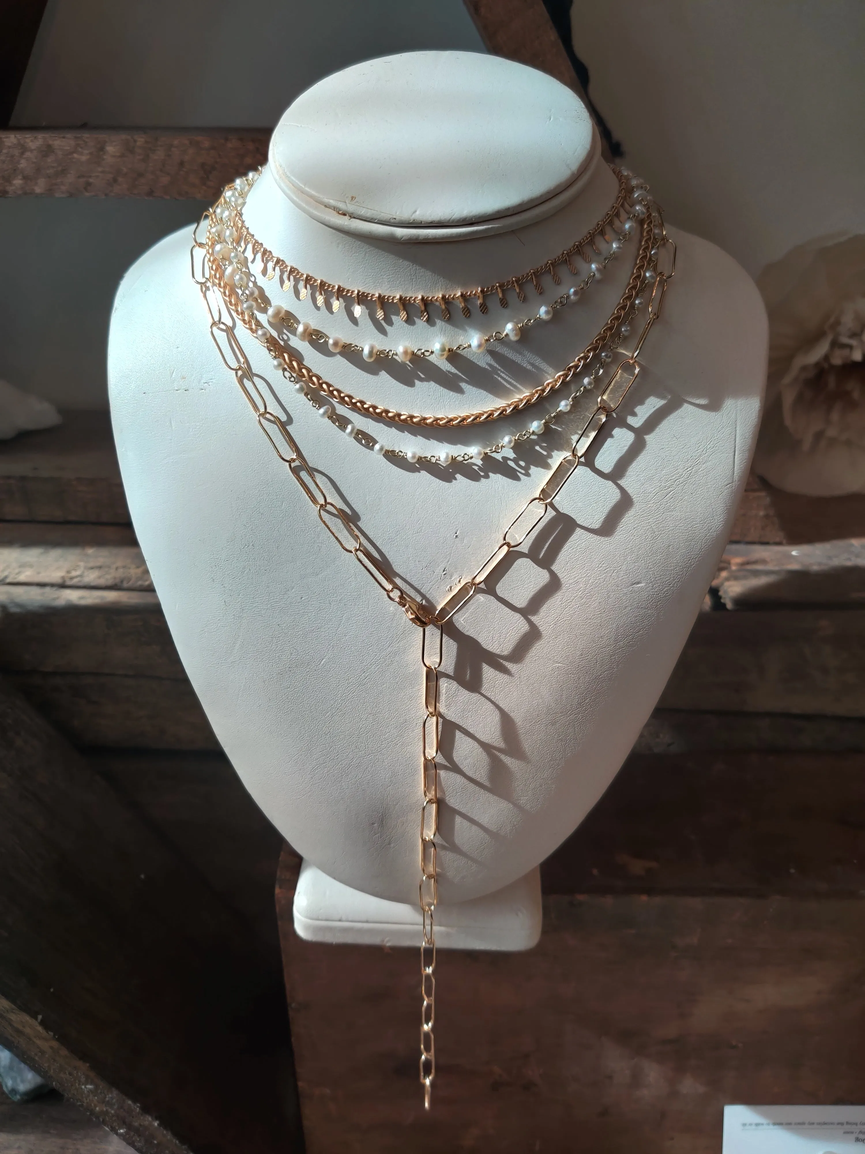 Susan Rifkin Rope Chain Necklace