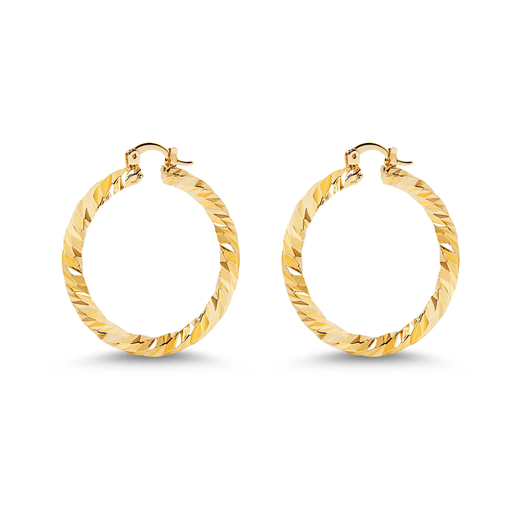 THE MIA HOOP EARRINGS (LARGE)