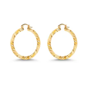 THE MIA HOOP EARRINGS (LARGE)