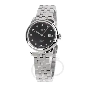 Tissot Ladies Watch Automatic Le Locle 29mm Black Diamond T0062071112600