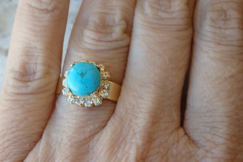 Turquoise Stone Ring