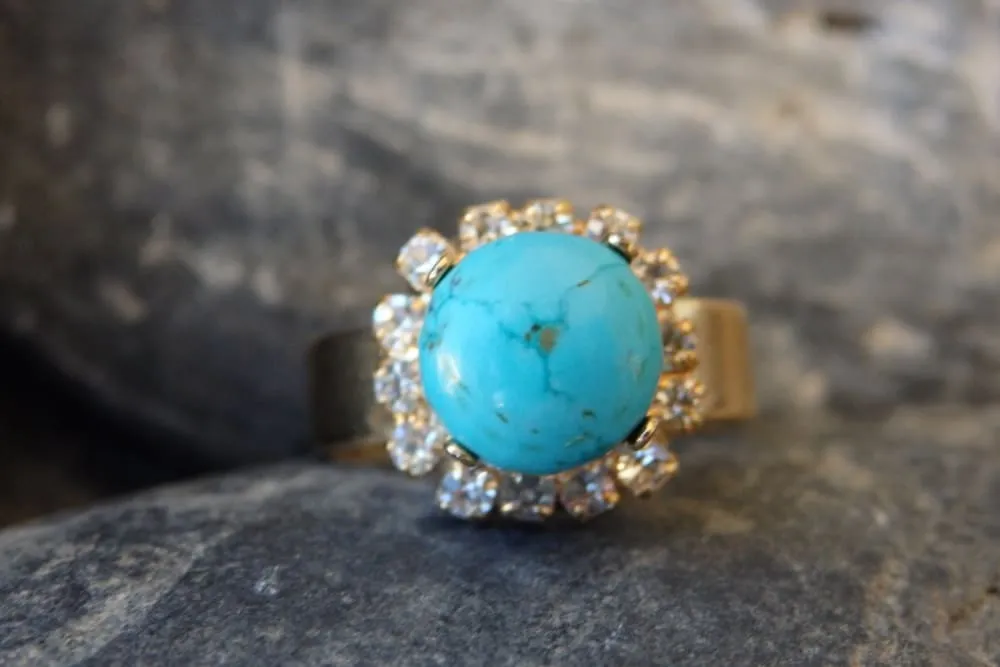 Turquoise Stone Ring