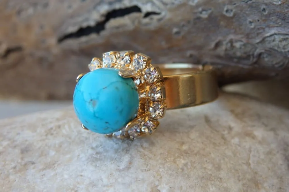 Turquoise Stone Ring