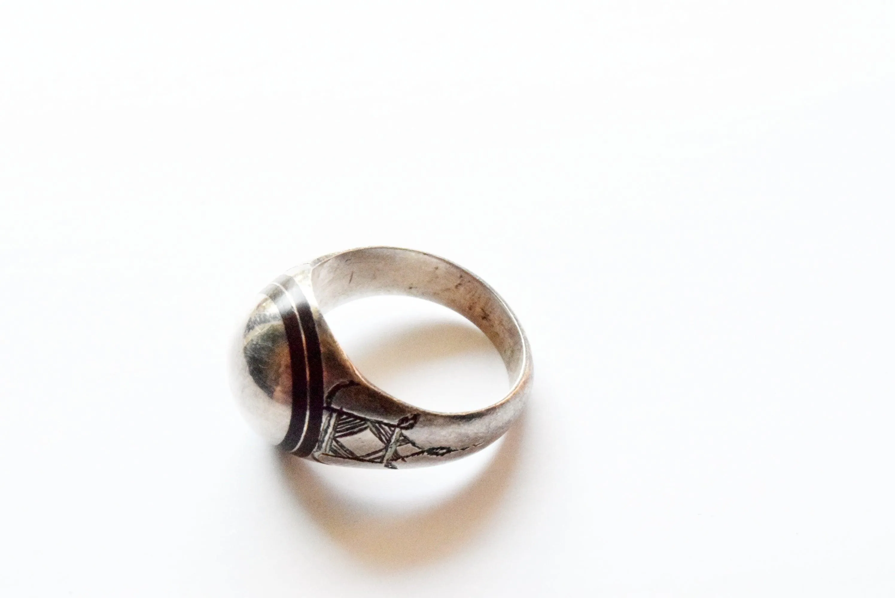 Vintage Silver Tuareg Size 7 Ring