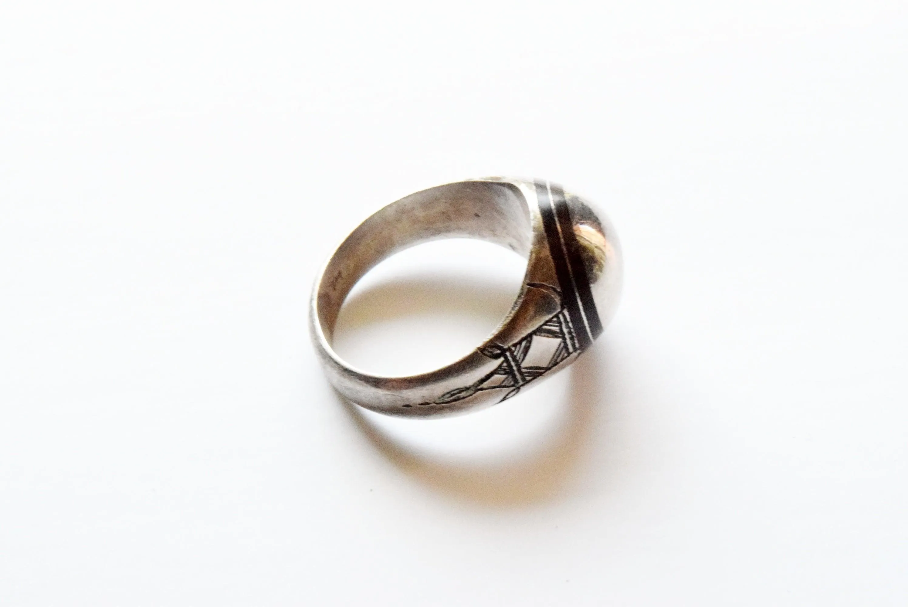 Vintage Silver Tuareg Size 7 Ring