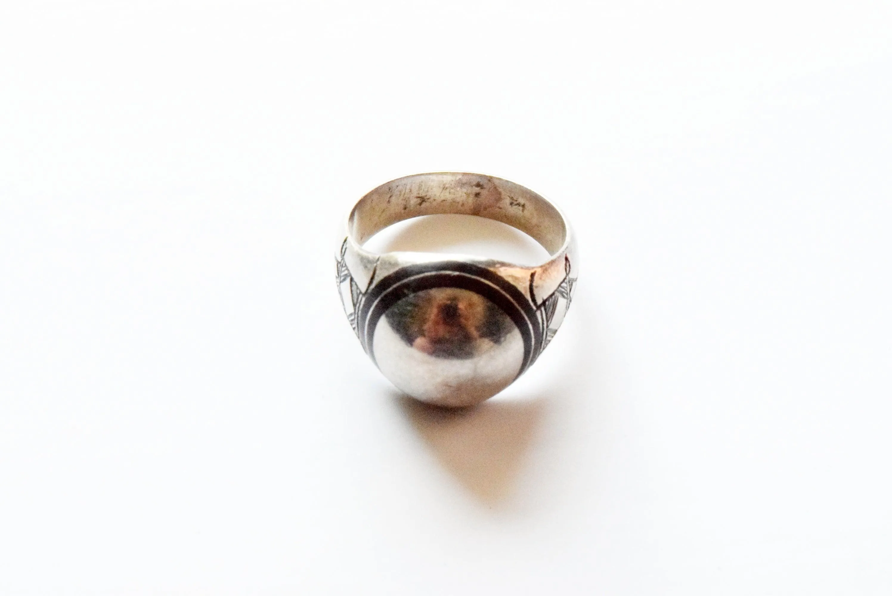 Vintage Silver Tuareg Size 7 Ring